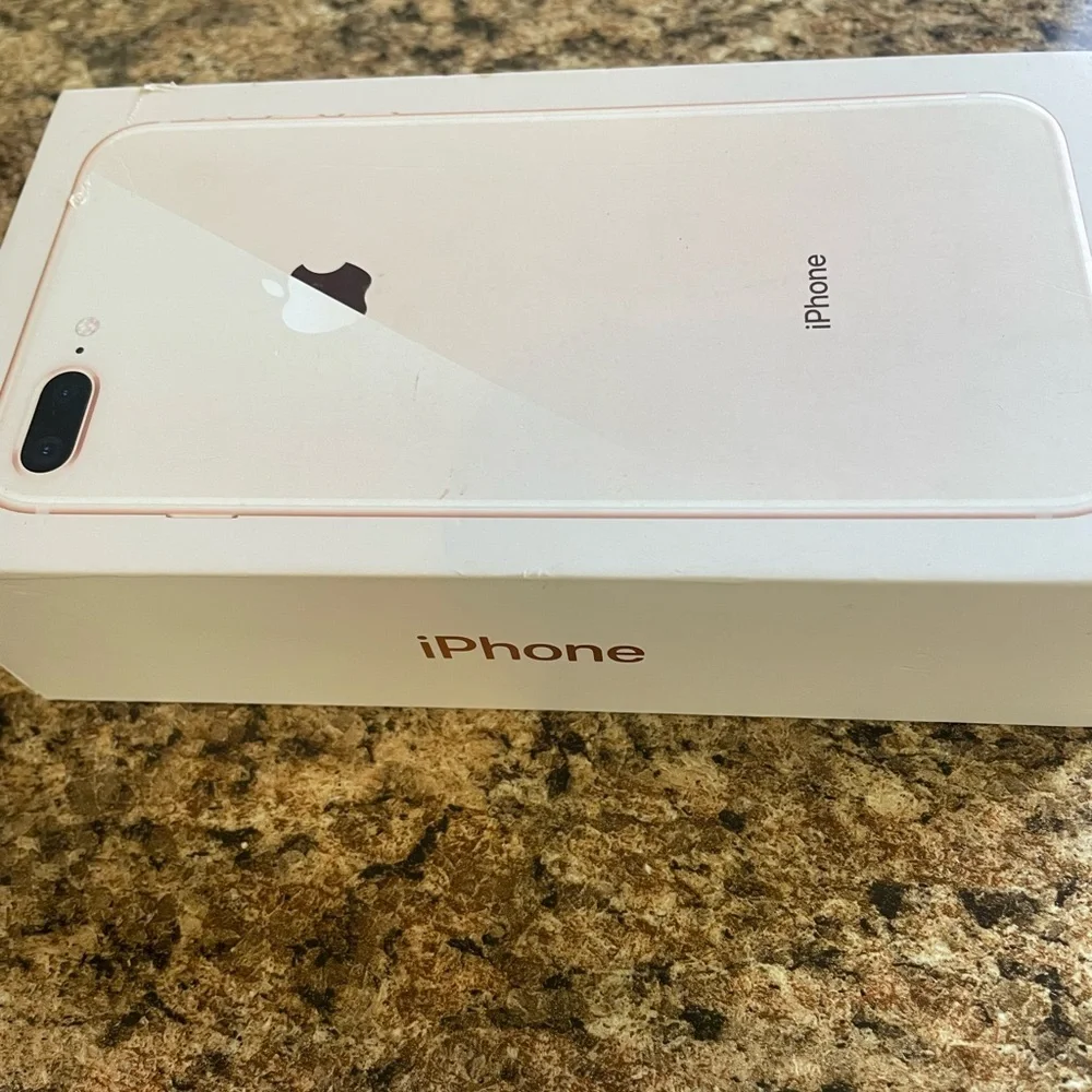 Apple iPhone 8 Plus - Elegant‎ White Finish Empty box